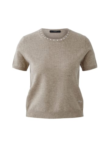 Oui Pullover in smokey taupe