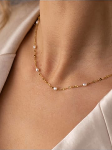 PURELEI Kette Delicate Pearl 40–45 in Gold