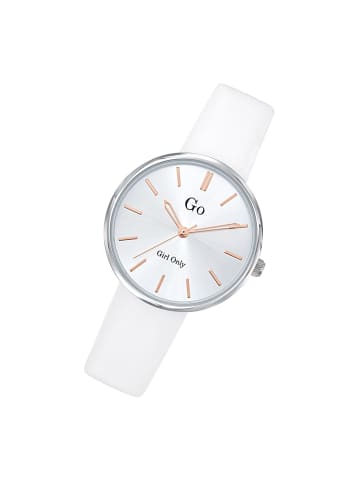 Girl Only Analog-Armbanduhr Girl Only GO in weiß mittel (ca. 32mm)