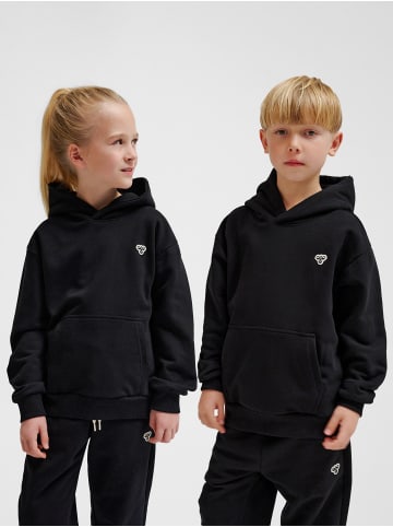 Hummel Kapuzenpullover Hmljr Loose Kinder in BLACK