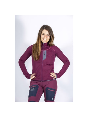 Maul Sport Stretch-Fleecejacke Wasserkuppe in Flieder
