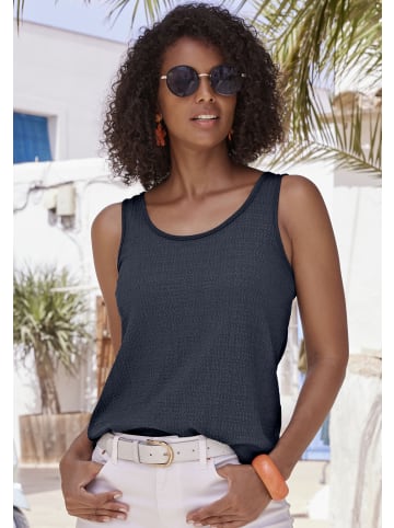 Vivance Strandtop in rauchblau, navy