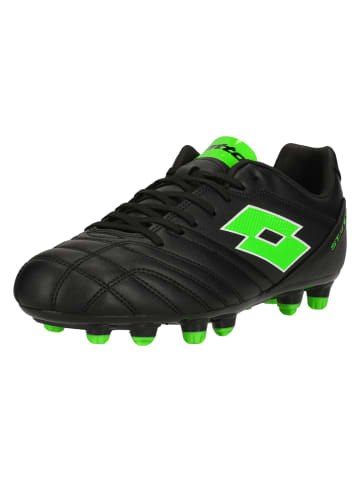 Lotto Fußballschuh Stadio 705 in 1NI All Black/Spring Green