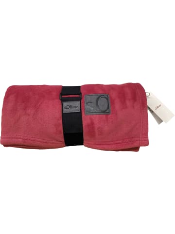 s.Oliver Wohndecke in rot