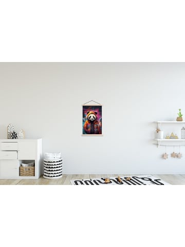 MuchoWow Poster mit Leiste Panda  (BxH)