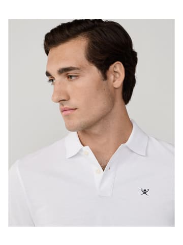 Hackett London Polo in Weiß