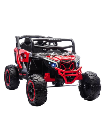 LEAN TOYS M2 Rotes Batteriefahrzeug 4x4
