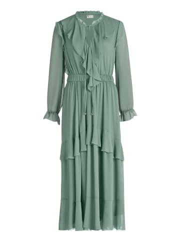 Vera Mont Cocktailkleid mit Volant in Evening Green