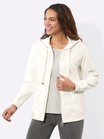 WITT WEIDEN Sweatjacke in ecru