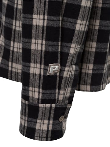 PEGADOR Overshirt BEVILL in anthrazit ecru