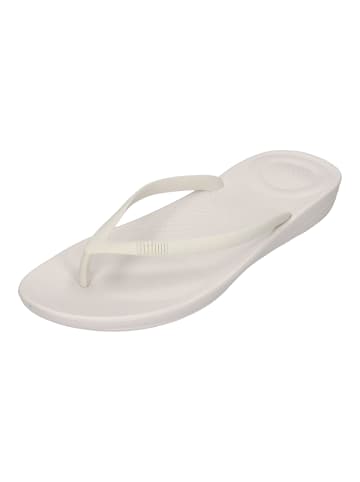 fitflop Zehentrenner IQUSHION ERGONOMIC FLIP in weiß