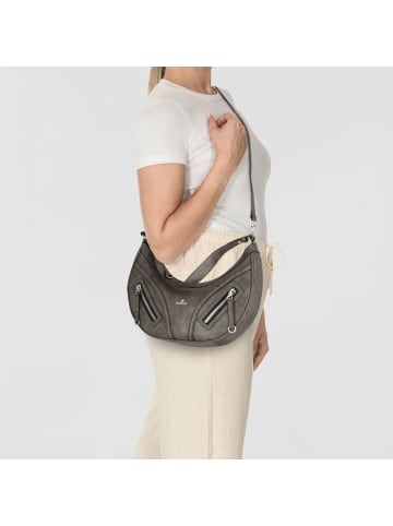 Replay Schultertasche 34 cm in washed black