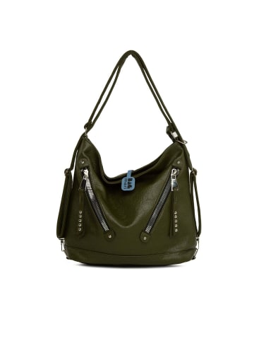 Schultertasche in Khaki