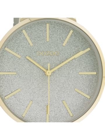 Oozoo Armbanduhr Oozoo Timepieces grau groß (ca. 42mm)