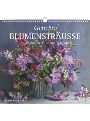 DuMont Kalenderverlag Kalender - DUMONT - Geliebte Blumensträuße 2026 - Wandkalender 35,5x