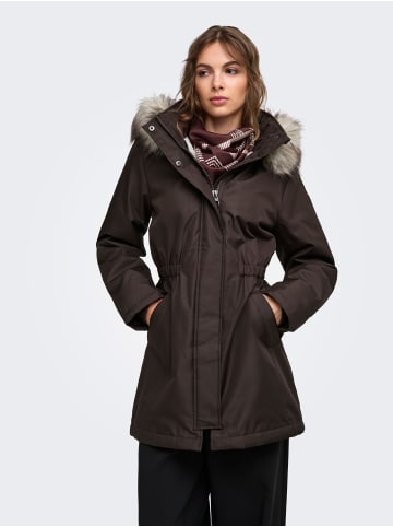 ONLY Langer Parka in Coffee Bean