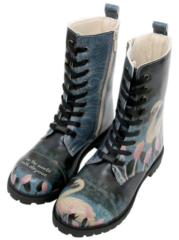 Dogo Zipsy Boots - With Elegance 38 in Blau