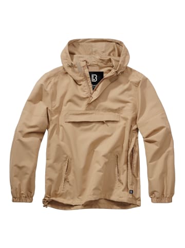 Brandit Windbreaker in camel