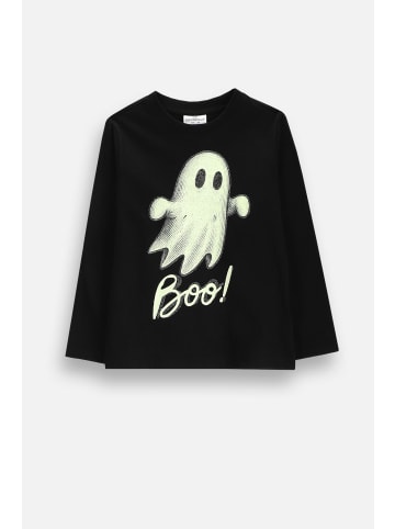 Coccodrillo Langarmshirt in schwarz