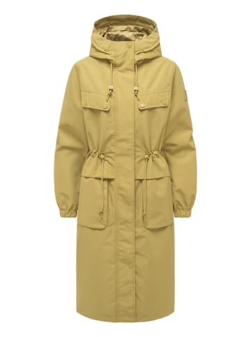 Navahoo Langmantel Kirschwind 14 in Urban Khaki