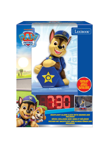 LEXIBOOK® Paw Patrol Chase 3D-Nachtlicht-Wecker mit Soundeffekten