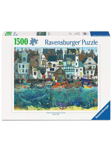 Ravensburger Ravensburger 1500 Teile - Wundersamer Hafen in bunt