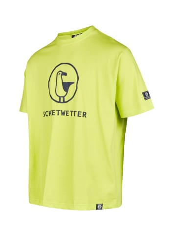 SCHIETWETTER T-Shirt "Fabian", in lime/navy