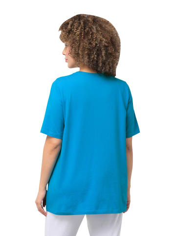 Ulla Popken Shirt in saphirblau