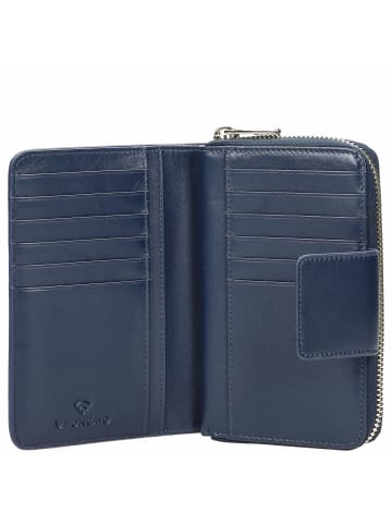 Roncato Firenze 2.0 - Damengeldbörse 18cc 15 cm RFID in navy