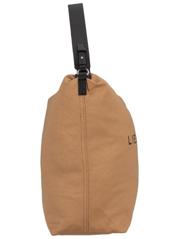 LIEBESKIND BERLIN Handtasche Clea Hobo L Canvas in Light Tan