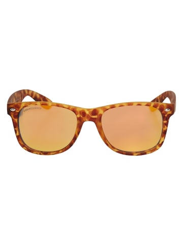 Urban Classics Sonnenbrillen in brown leo/orange