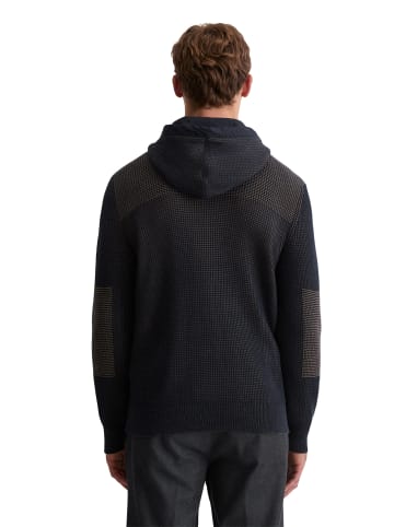 Marc O'Polo Kapuzen-Strickjacke regular in dark navy