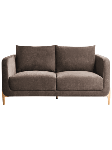 Beliani 2-Sitzer Sofa GIMO in Braun - (W) 149 x (H) 83 x (L) 80 cm