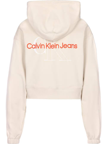 Calvin Klein Kapuzenpullover in eggshell