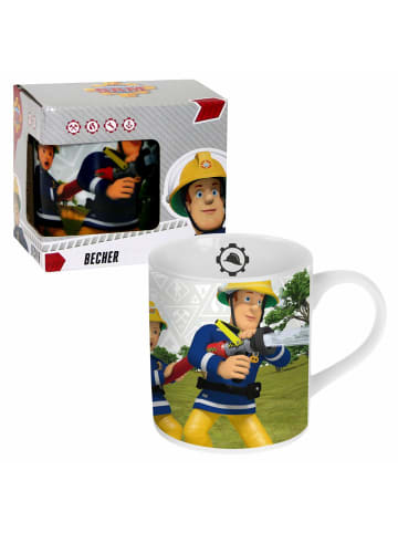 Feuerwehrmann Sam  Keramik Tasse | Feuerwehrmann Sam | 200 ml Henkel-Becher Geschenkbox