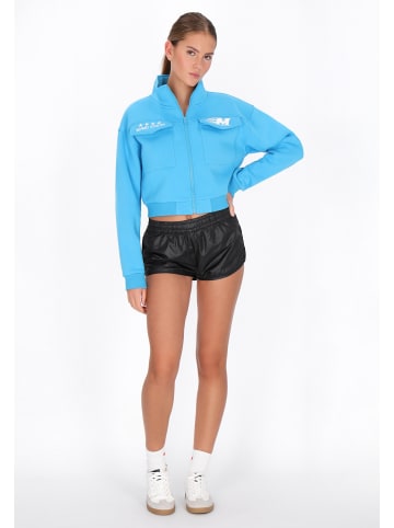 myMO ATHLSR Women Sweat Jacket in turquoise