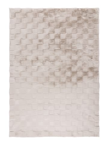 Kayoom Kayoom Neu 2026 Wohnzimmer Kurzflor Teppich Response 125 helltaupe in helltaupe