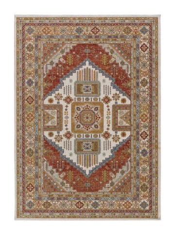 Atticgo Kurzflor-Teppich ANTHEA in rostrot