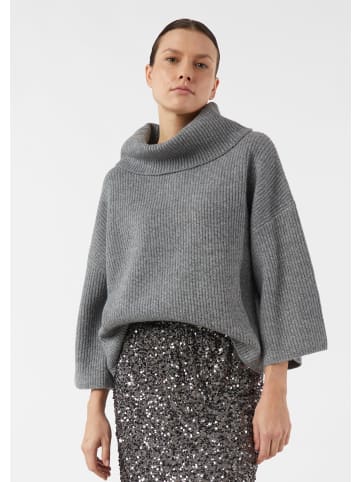 comma Indoor-Poncho in 95W5_schiefergrau