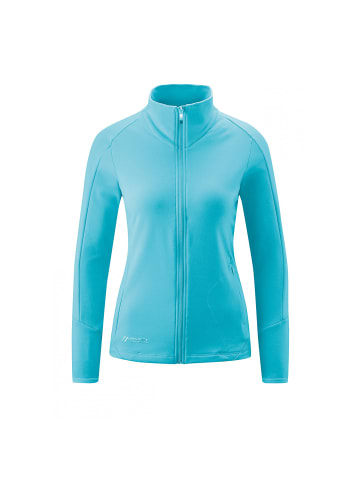 Maier Sports Stretchfleece-Jacke Cicerbita in Türkis