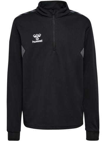 Hummel Hummel Halbreißverschluss Sweatshirt Hmlauthentic Fußball Kinder in BLACK