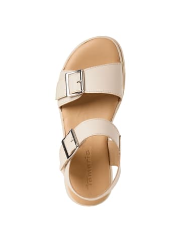 Tamaris Sandalette in IVORY LEATHER