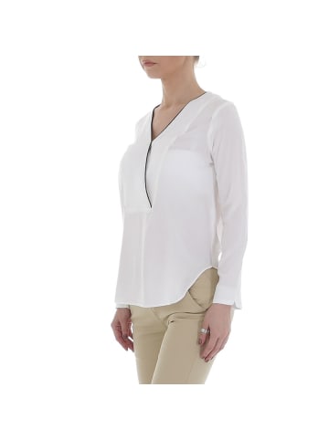 Ital-Design Bluse in Weiß