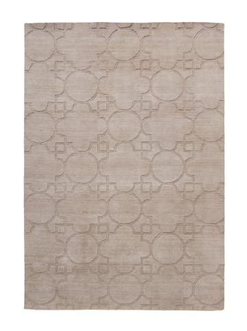 Kayoom Kurzflor Teppich Ganges 310 in beige - rechteckig