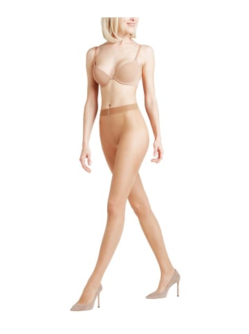 Falke Strumpfhose Seidenglatt 15 DEN Damen Strumpfhose in Beige