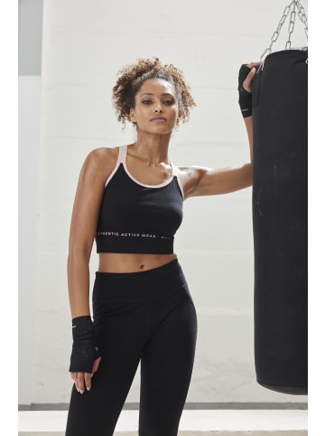 Vivance Active Crop-Top in schwarz