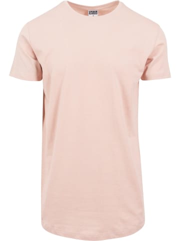 Urban Classics Lange T-Shirts in light rose