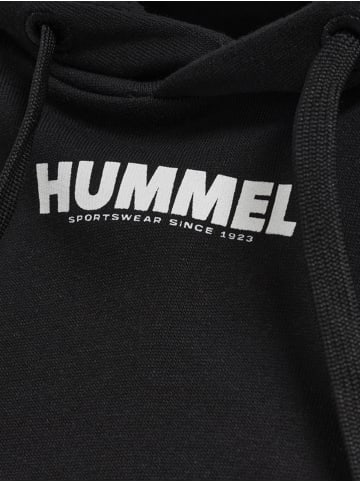 Hummel Hoodie Hmllegacy Woman Cropped Hoodie in BLACK