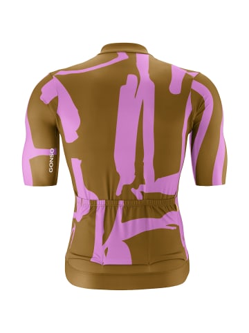 Gonso T-Shirt Road Jersey Print M in Braun5986