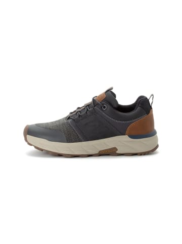 Camel Active Sneaker aus einem Materialmix in Dunkelblau